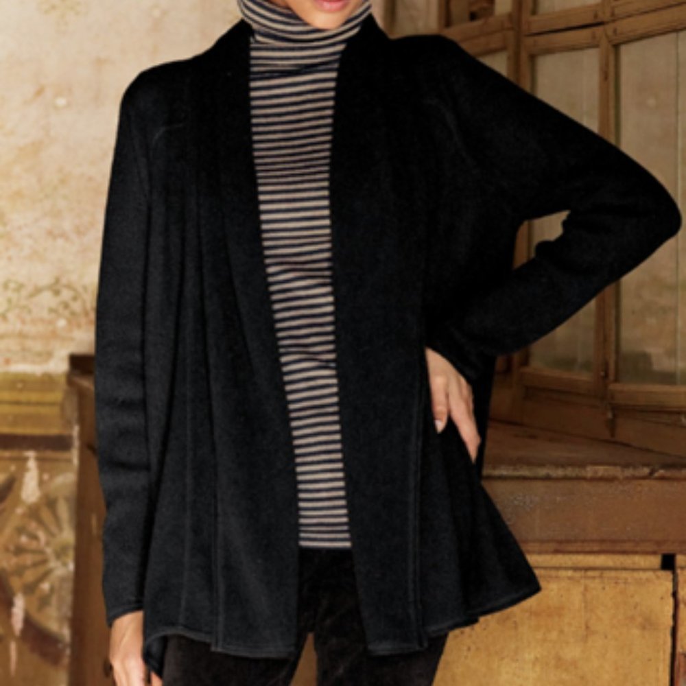 Gorgeous Baby Alpaca Drape Cardigan